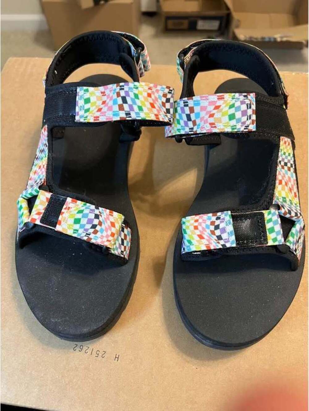 Target Pride Rainbow Women's Size 10 Sandals